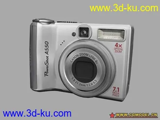 3D打印模型CANON A550相机的图片