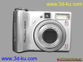 3D打印模型CANON A560相机的图片