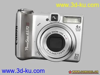 3D打印模型CANON A570IS相机的图片