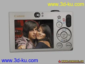 3D打印模型CANON IXUS 70相机的图片