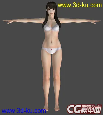 3D打印模型校服妹子的图片