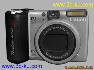 3D打印模型CANON A650IS相机的图片