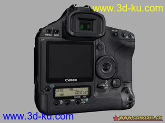3D打印模型CANON EOS-1D Mark III相机的图片