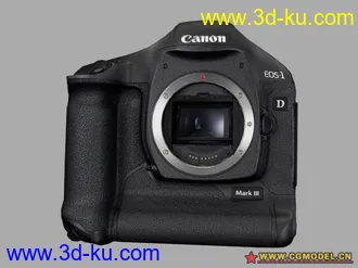 3D打印模型CANON EOS-1D Mark III相机的图片