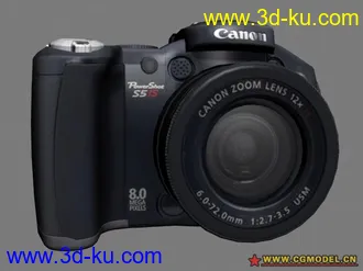 3D打印模型CANON S5IS相机的图片