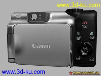 3D打印模型CANON A650IS相机的图片