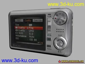 3D打印模型CASIO EX-V7相机的图片