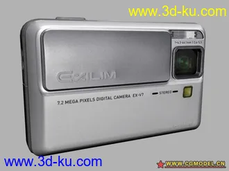 3D打印模型CASIO EX-V7相机的图片