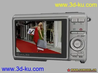 3D打印模型CASIO Z75相机的图片
