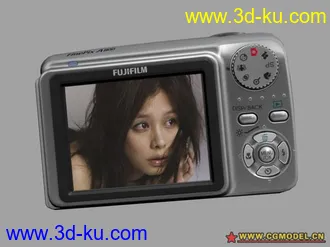 3D打印模型fuji A800相机的图片