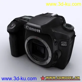 3D打印模型CANON 40D相机的图片