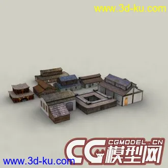 古建模型免费下载的图片