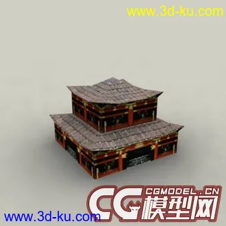 古建模型免费下载的图片