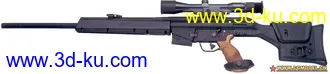 3D打印模型H&K PSG-1的图片