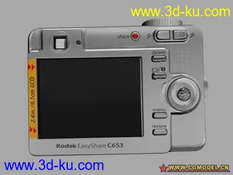 3D打印模型kodak C653相机的图片
