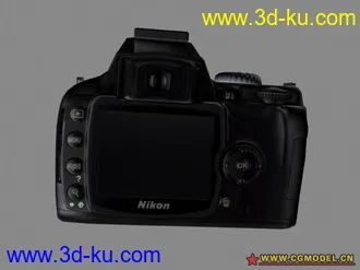 3D打印模型NIKON D40X相机的图片