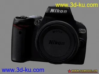 3D打印模型NIKON D40X相机的图片