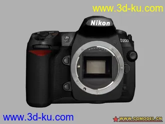 3D打印模型NIKON D200相机的图片
