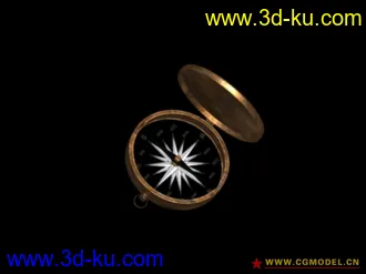 3D打印模型指南针的图片