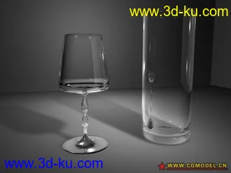 3D打印模型新学的玻璃材质...   还望指教的图片