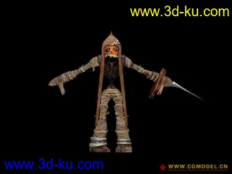 3D打印模型南瓜战士的图片