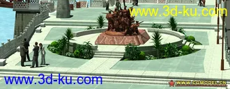 3D打印模型棋逢对手低面植物的图片