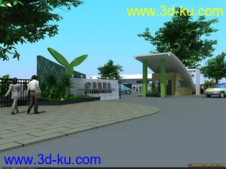 3D打印模型棋逢对手低面植物的图片