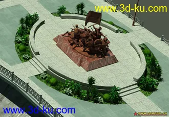 3D打印模型棋逢对手低面植物的图片