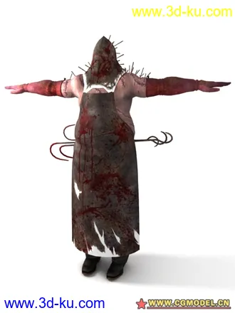 3D打印模型biohazard 5 全標準姿勢-model (沒骨架)的图片