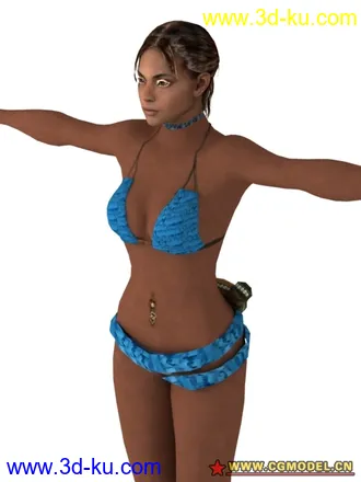 3D打印模型biohazard 5 全標準姿勢-model (沒骨架)的图片