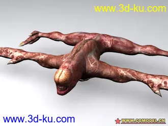 3D打印模型biohazard 5 全標準姿勢-model (沒骨架)的图片