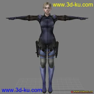 3D打印模型biohazard 5 全標準姿勢-model (沒骨架)的图片