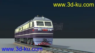3D打印模型东风火车头的图片