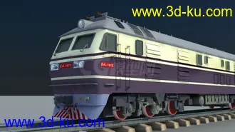 3D打印模型东风火车头的图片