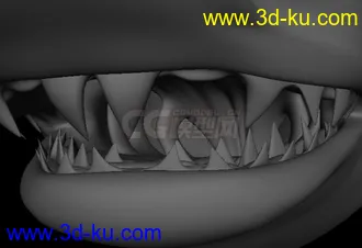 3D打印模型鲨鱼mb2013+obj，哟西~的图片