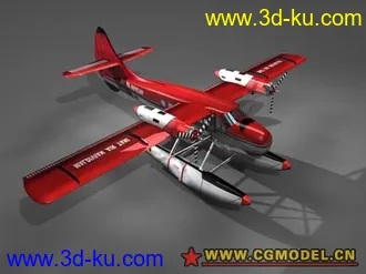 3D打印模型水上飞机的图片