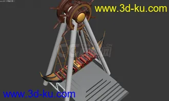 3D打印模型海盗船的图片