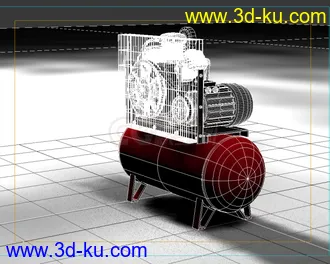 3D打印模型空气压缩机的图片