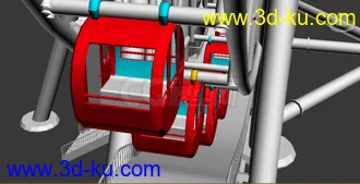 3D打印模型摩天轮的图片