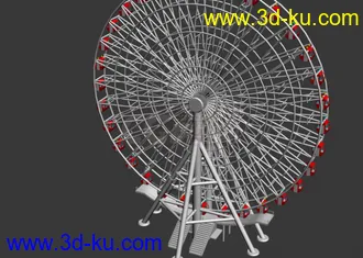3D打印模型摩天轮的图片