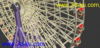 3D打印模型摩天轮的图片