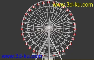 3D打印模型摩天轮的图片