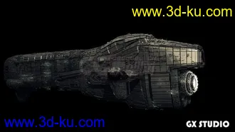 3D打印模型科幻飞船半原创的图片