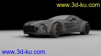 3D打印模型Aston Martin One-77的图片