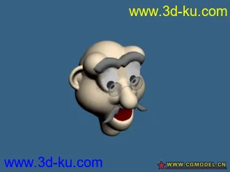 3D打印模型卡通人头.jpg的图片