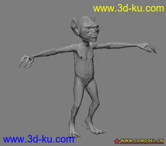 3D打印模型精灵小妖精的图片