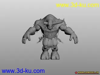牛头人超精细模型的图片