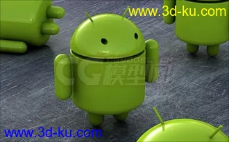 3D打印模型几年前做的安卓小机器的图片