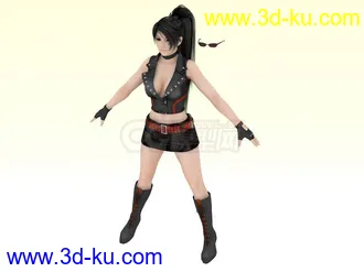 3D打印模型DOA5 性感御姐 Momiji 皮衣女郎 性感女郎 长发女郎 生与死5的图片