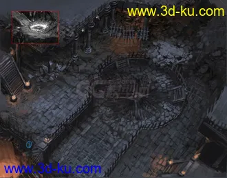 3D打印模型地府场景的图片